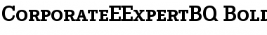 Download Corporate E Expert BQ Font