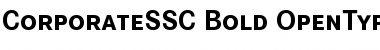 Download CorporateSSC Font