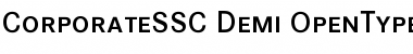 CorporateSSC Demi Font