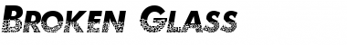Broken Glass Regular Font