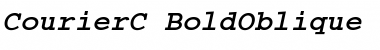 CourierC Bold Italic