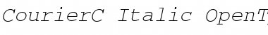 CourierC Italic