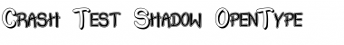 Download Crash  Test Shadow Font