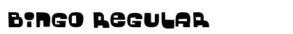 Bingo Regular Font Bingo Regular Font Preview