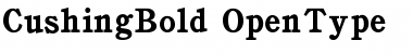 Download Cushing Font