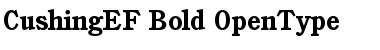 Download CushingEF-Bold Font