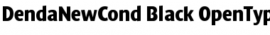 DendaNewCond Font