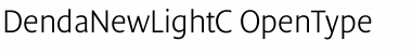 Download DendaNewLightC Font