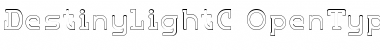 DestinyLightC Regular Font
