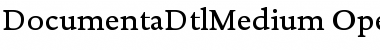 Download Documenta Dtl Medium Font