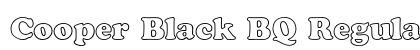 Cooper Black BQ Regular Font Cooper Black BQ Regular Font Preview