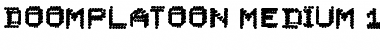 DoomPlatoon Regular Font