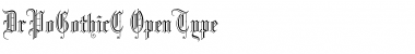 DrPo GothicC Regular Font