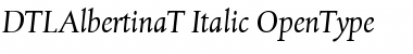 DTLAlbertinaT Italic