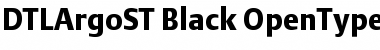 DTLArgoST Black Font