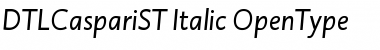 DTLCaspariST Italic Font