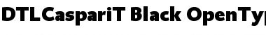DTLCaspariT Black Font