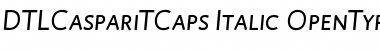 Download DTLCaspariTCaps Font
