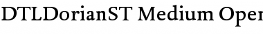 DTLDorianST Medium Font