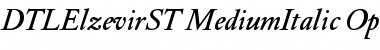 DTL Elzevir ST Medium Italic