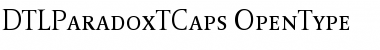 DTLParadoxTCaps Regular Font