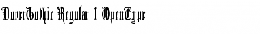 DurerGothic Regular Font