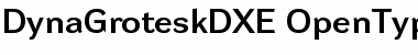 Download DynaGrotesk DXE Font