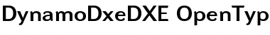 Download Dynamo DXE Font