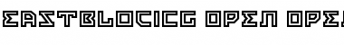 EastBlocICG Font