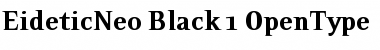 EideticNeo Black Font