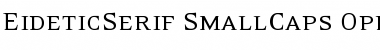 EideticSerif-SmallCaps Regular Font