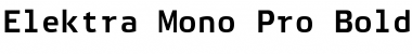 Download Elektra Mono Pro Font