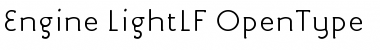 Engine LightLF Font