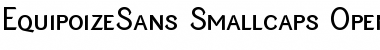 EquipoizeSans Smallcaps Font