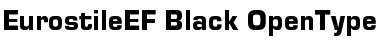 EurostileEF Black Font