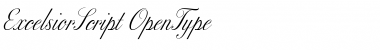 ExcelsiorScript Regular Font