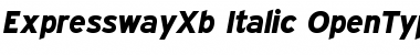 Expressway Xb Italic Font