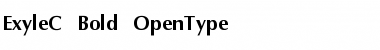 ExyleC Bold Font
