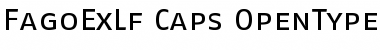 FagoExLf Caps Font