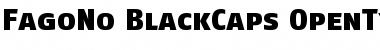 FagoNo BlackCaps Font