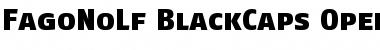 FagoNoLf BlackCaps Font