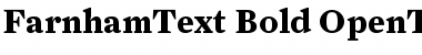 FarnhamText-Bold Regular Font