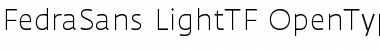 Fedra Sans Light TF Font