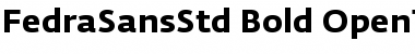 Fedra Sans Std Bold Font