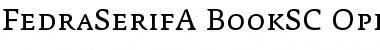 FedraSerifA BookSC Font