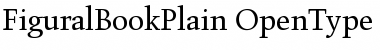 Figural Book Plain Font