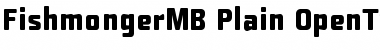 Fishmonger MB Plain Font