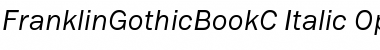 FranklinGothicBookC Regular Font