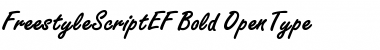 FreestyleScriptEF Bold Font