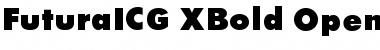 FuturaICG XBold Font